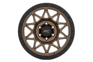 Wheel - Rough Country - 78 Series - Simulated Beadlock - Bronze/Black